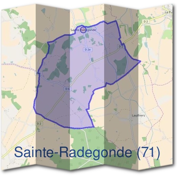 Mairie de Sainte-Radegonde (71)