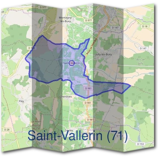Mairie de Saint-Vallerin (71)