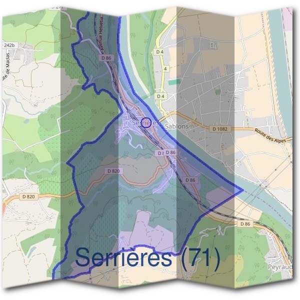 Mairie de Serrières (71)
