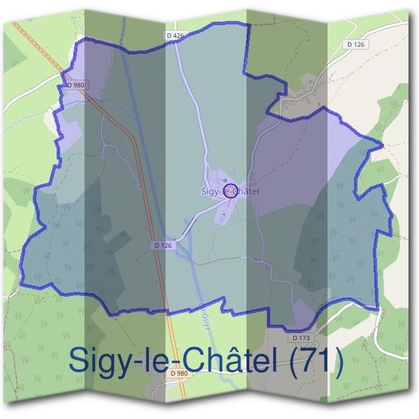 Mairie de Sigy-le-Châtel (71)