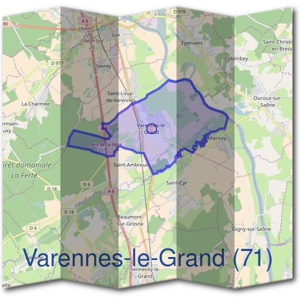 Mairie de Varennes-le-Grand (71)