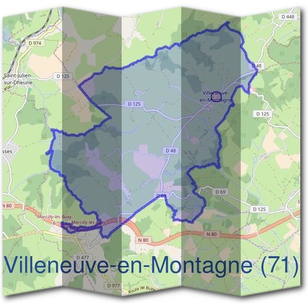 Mairie de Villeneuve-en-Montagne (71)