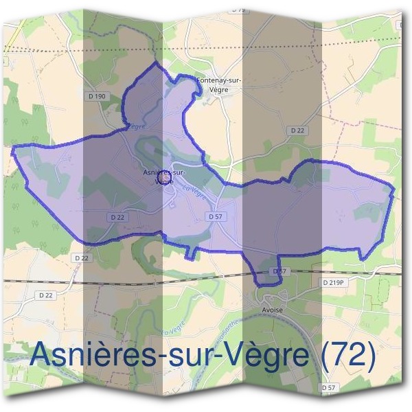 Mairie d'Asnières-sur-Vègre (72)