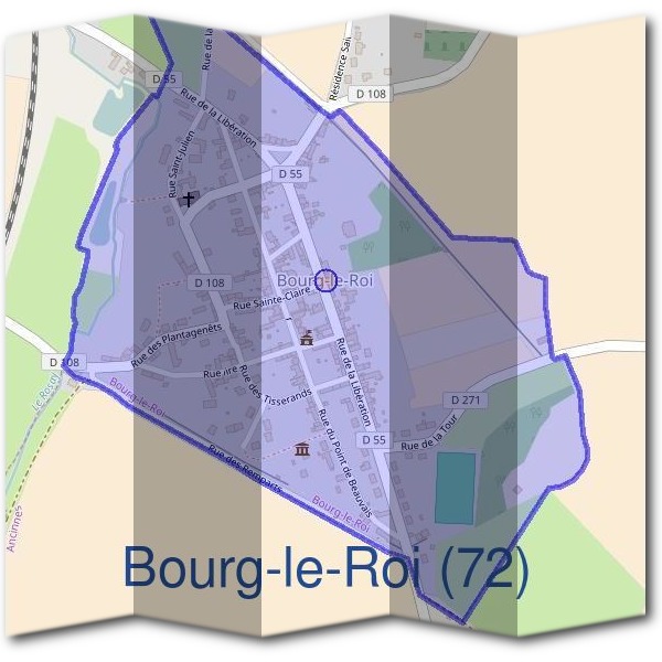 Mairie de Bourg-le-Roi (72)