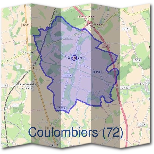 Mairie de Coulombiers (72)