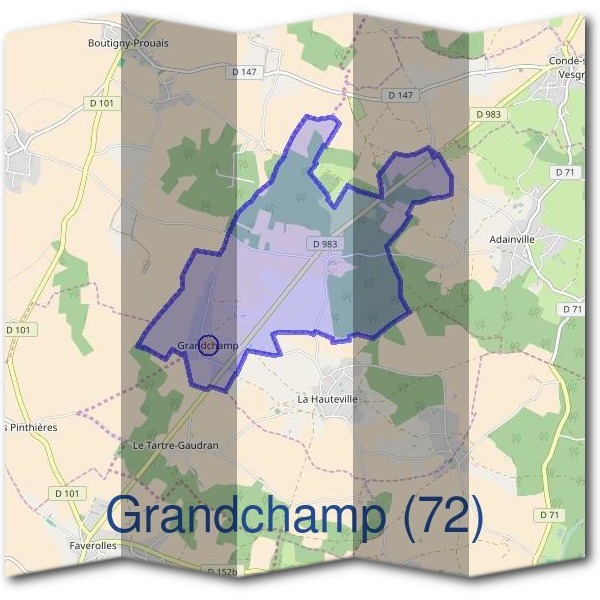 Mairie de Grandchamp (72)