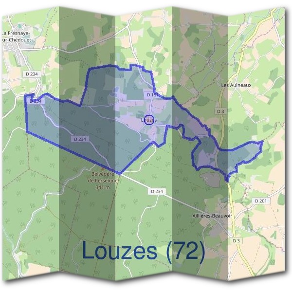 Mairie de Louzes (72)