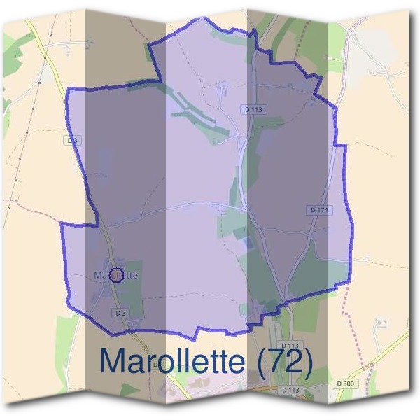 Mairie de Marollette (72)