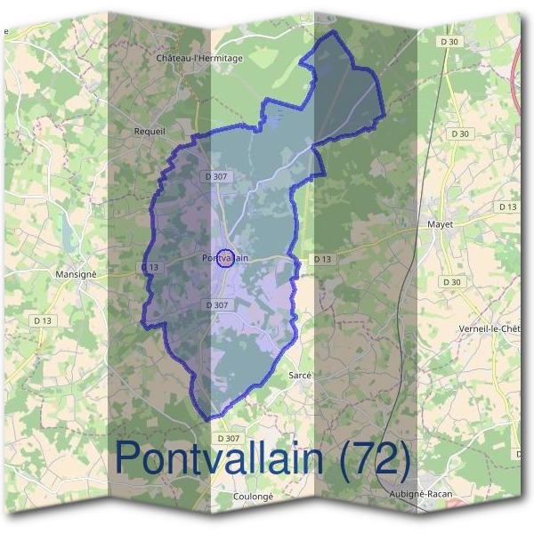 Mairie de Pontvallain (72)