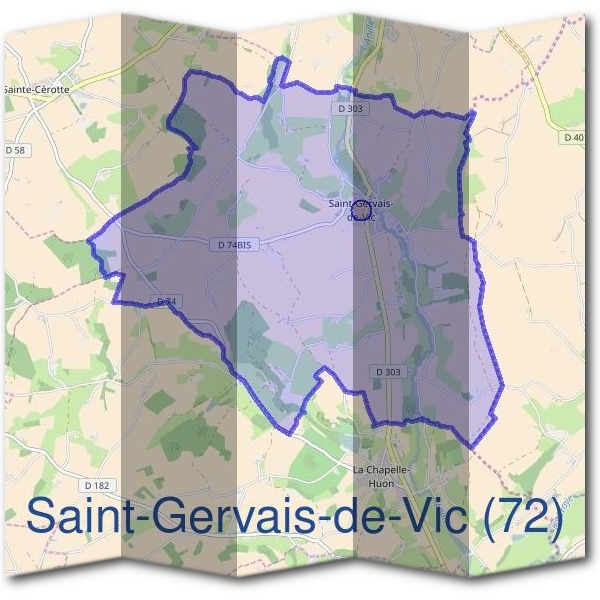 Mairie de Saint-Gervais-de-Vic (72)