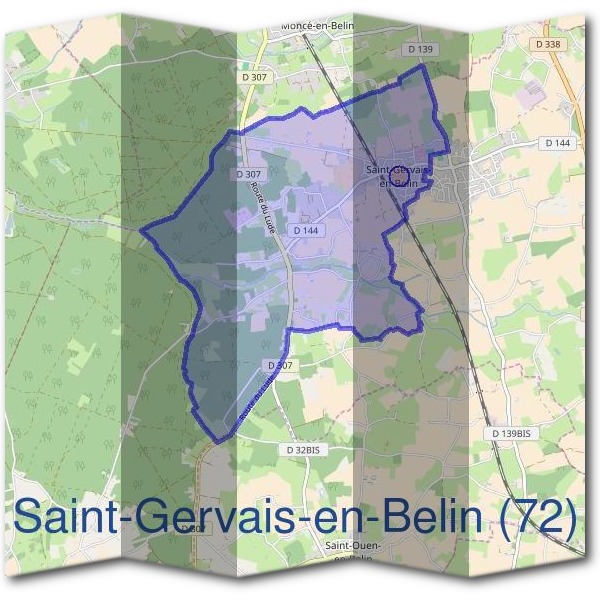 Mairie de Saint-Gervais-en-Belin (72)