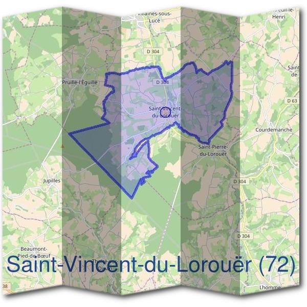 Mairie de Saint-Vincent-du-Lorouër (72)