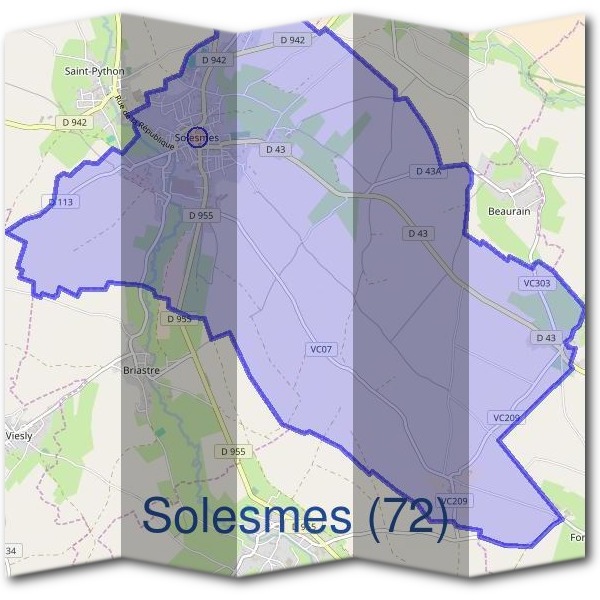 Mairie de Solesmes (72)