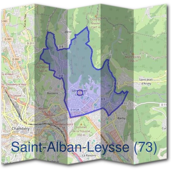 Mairie de Saint-Alban-Leysse (73)