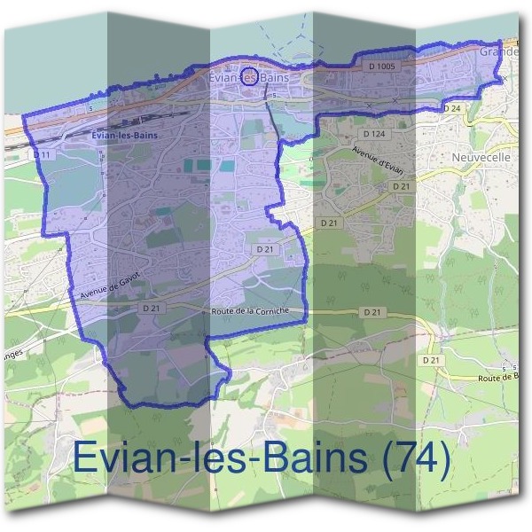 Mairie de Évian-les-Bains (74)