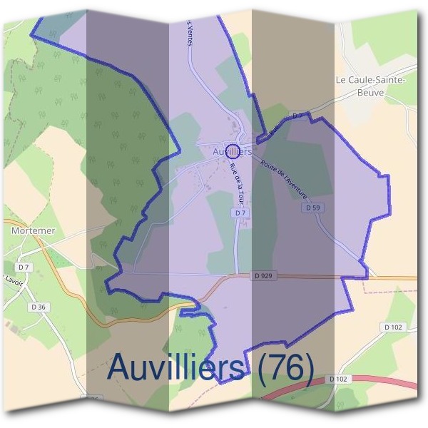 Mairie d'Auvilliers (76)