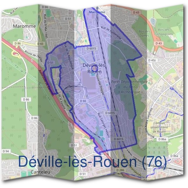 Mairie de Déville-lès-Rouen (76)
