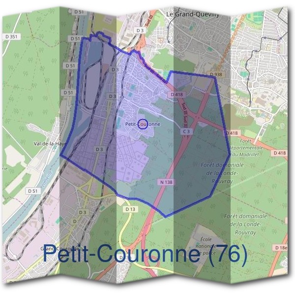 Mairie de Petit-Couronne (76)