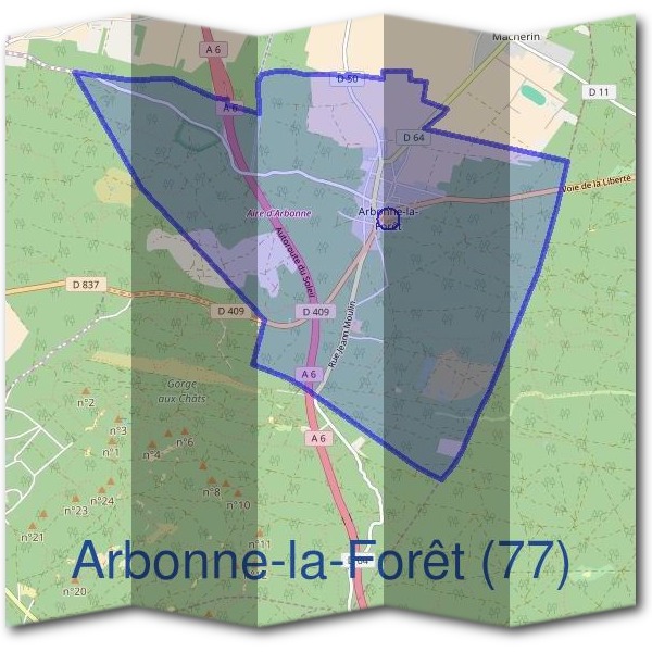 Mairie d'Arbonne-la-Forêt (77)