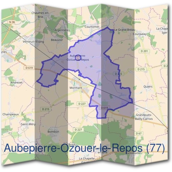 Mairie d'Aubepierre-Ozouer-le-Repos (77)