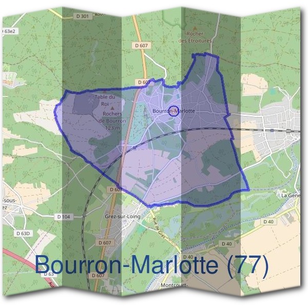 Mairie de Bourron-Marlotte (77)