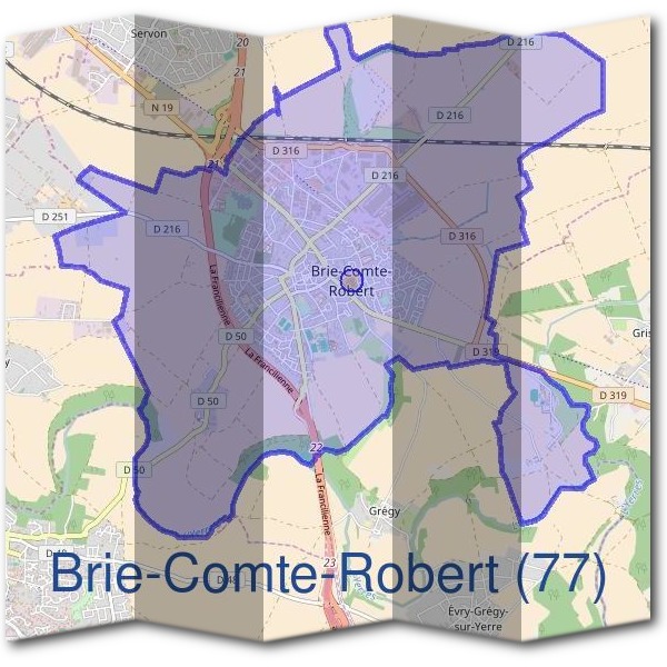 Mairie de Brie-Comte-Robert (77)
