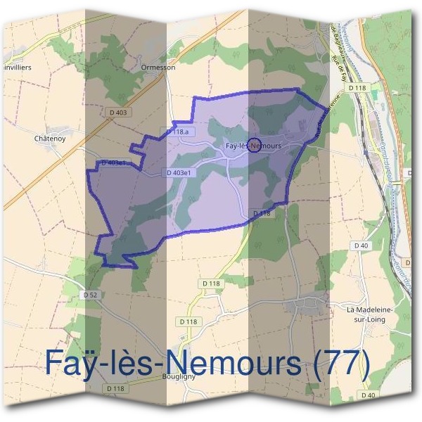 Mairie de Faÿ-lès-Nemours (77)