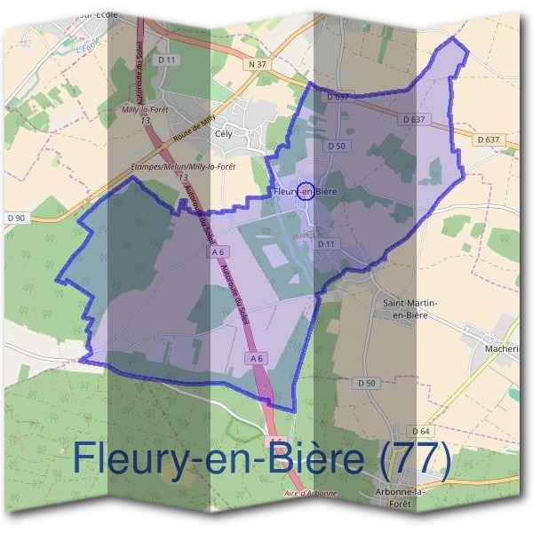 Mairie de Fleury-en-Bière (77)
