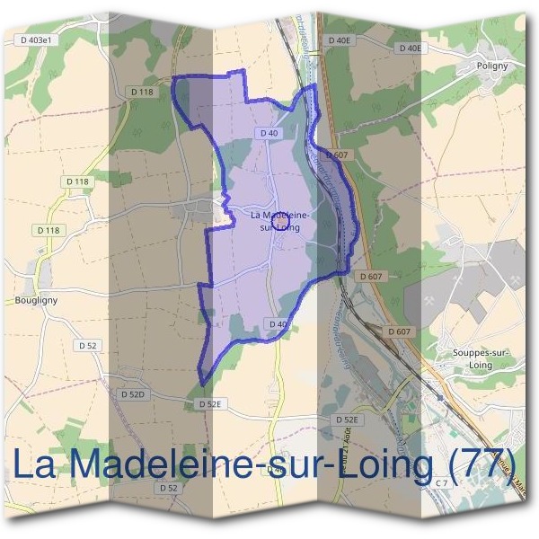 Mairie de La Madeleine-sur-Loing (77)