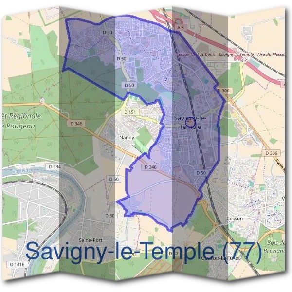 Mairie de Savigny-le-Temple (77)