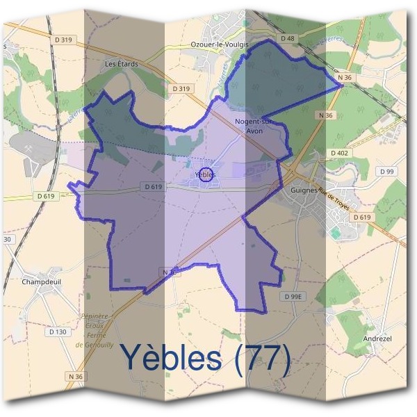 Mairie d'Yèbles (77)