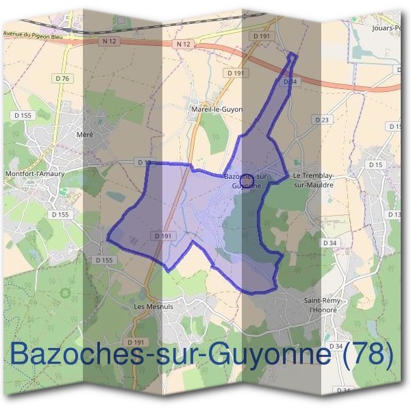 Mairie de Bazoches-sur-Guyonne (78)