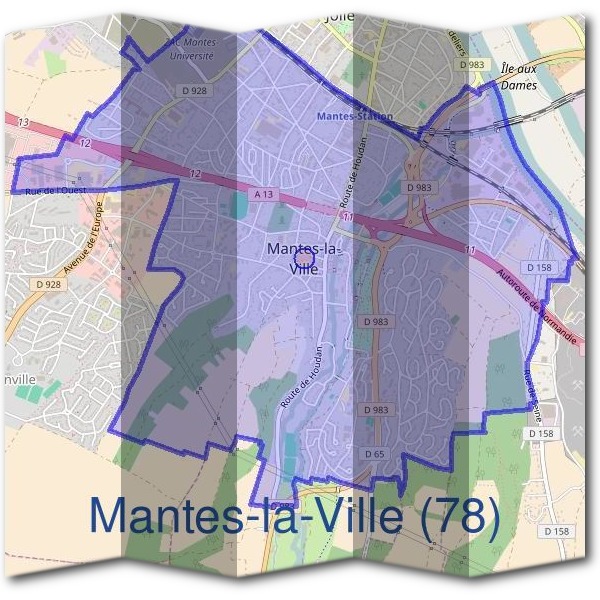 Mairie de Mantes-la-Ville (78)