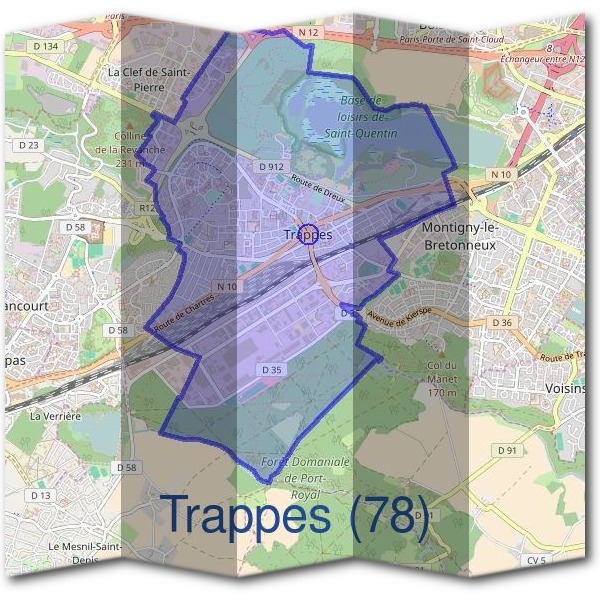 Mairie de Trappes (78)