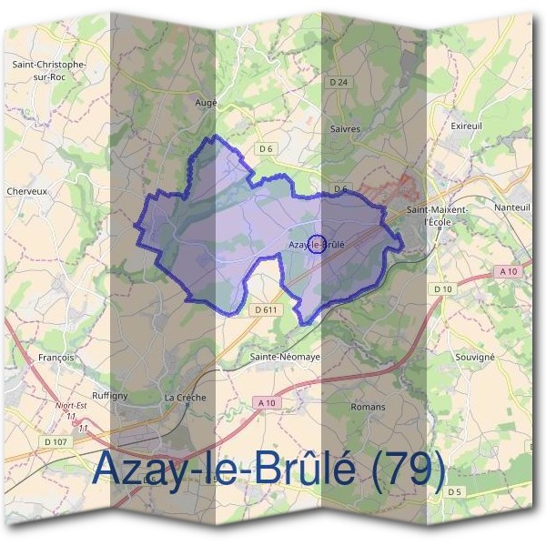Mairie d'Azay-le-Brûlé (79)