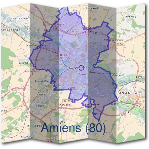Mairie d'Amiens (80)