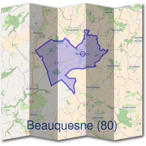 Mairie de Beauquesne (80)