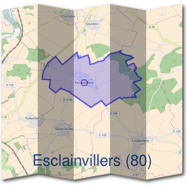 Mairie d'Esclainvillers (80)