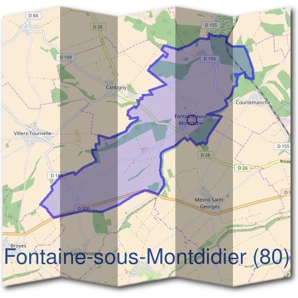 Mairie de Fontaine-sous-Montdidier (80)