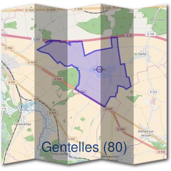 Mairie de Gentelles (80)