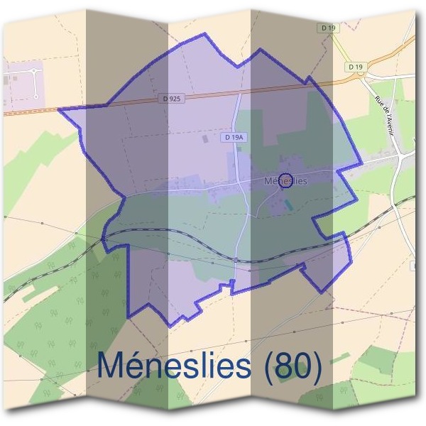 Mairie de Méneslies (80)