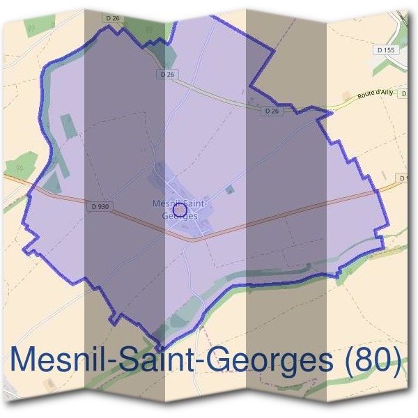 Mairie de Mesnil-Saint-Georges (80)