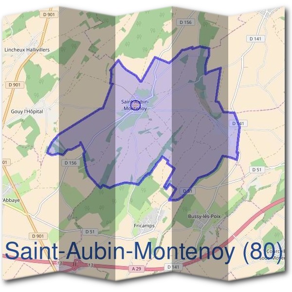 Mairie de Saint-Aubin-Montenoy (80)