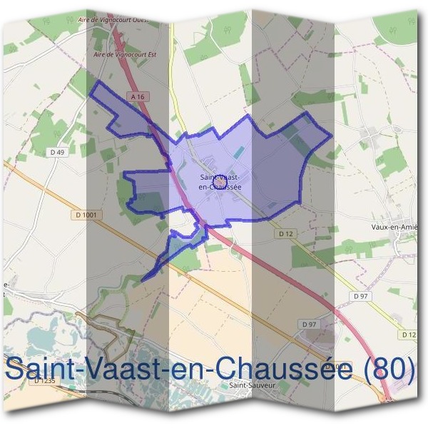 Mairie de Saint-Vaast-en-Chaussée (80)