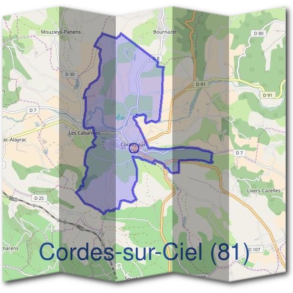Mairie de Cordes-sur-Ciel (81)