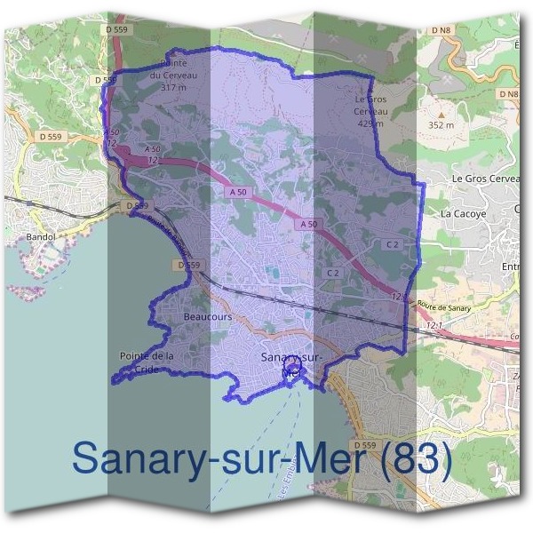 Mairie de Sanary-sur-Mer (83)