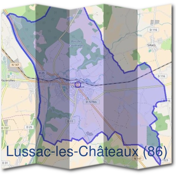 Mairie de Lussac-les-Châteaux (86)