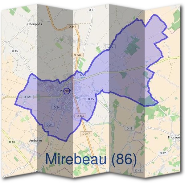 Mairie de Mirebeau (86)