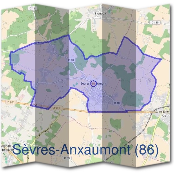 Mairie de Sèvres-Anxaumont (86)