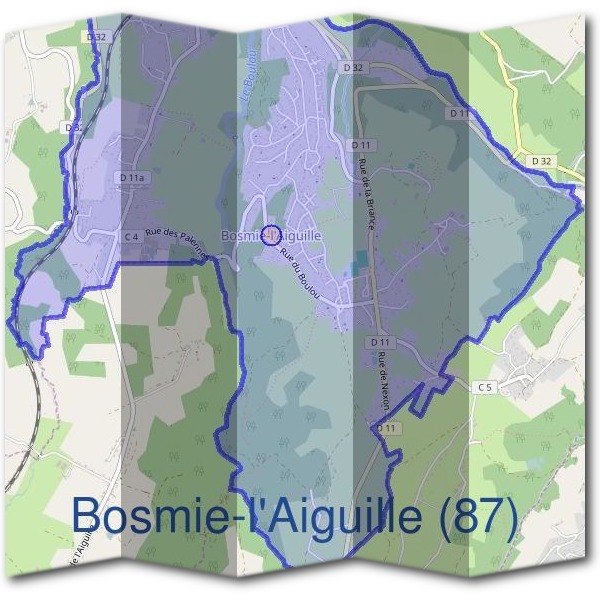 Mairie de Bosmie-l'Aiguille (87)